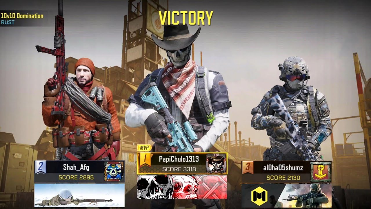 Call of Duty Mobile - Rust 10v10 - Domination