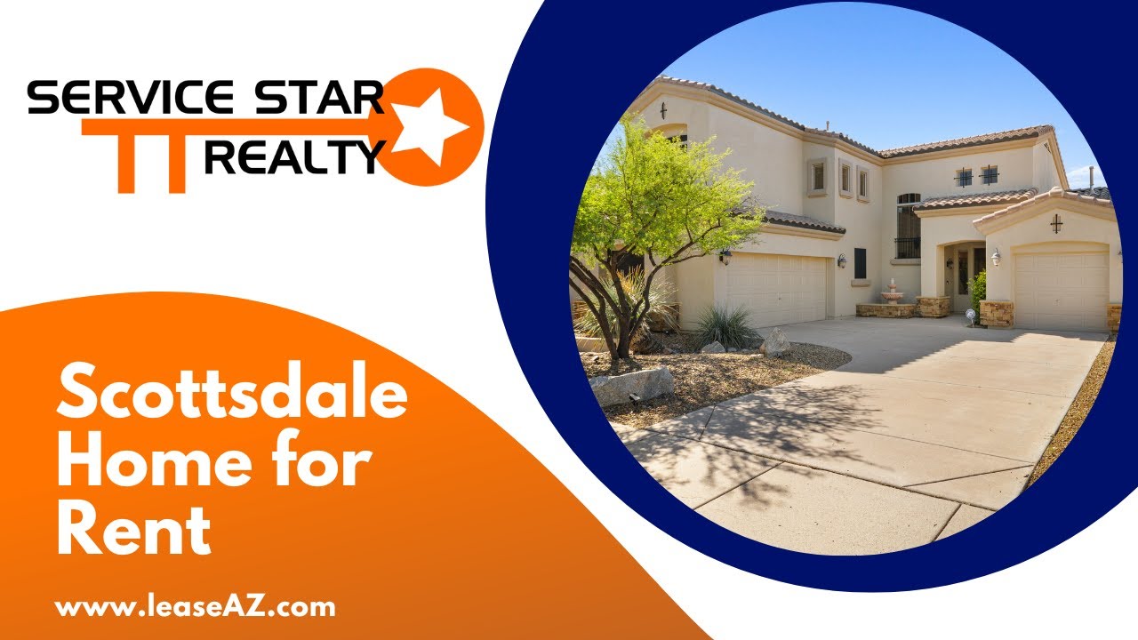Scottsdale Homes for Rent 4BR/3BA by Scottsdale Property Management | Service Star Realty