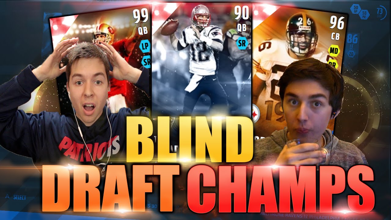 HE GOT EMBARRASSED!! BLIND DRAFT & PLAY! MADDEN 16 DRAFT CHAMPIONS VS LOSTNUNBOUND