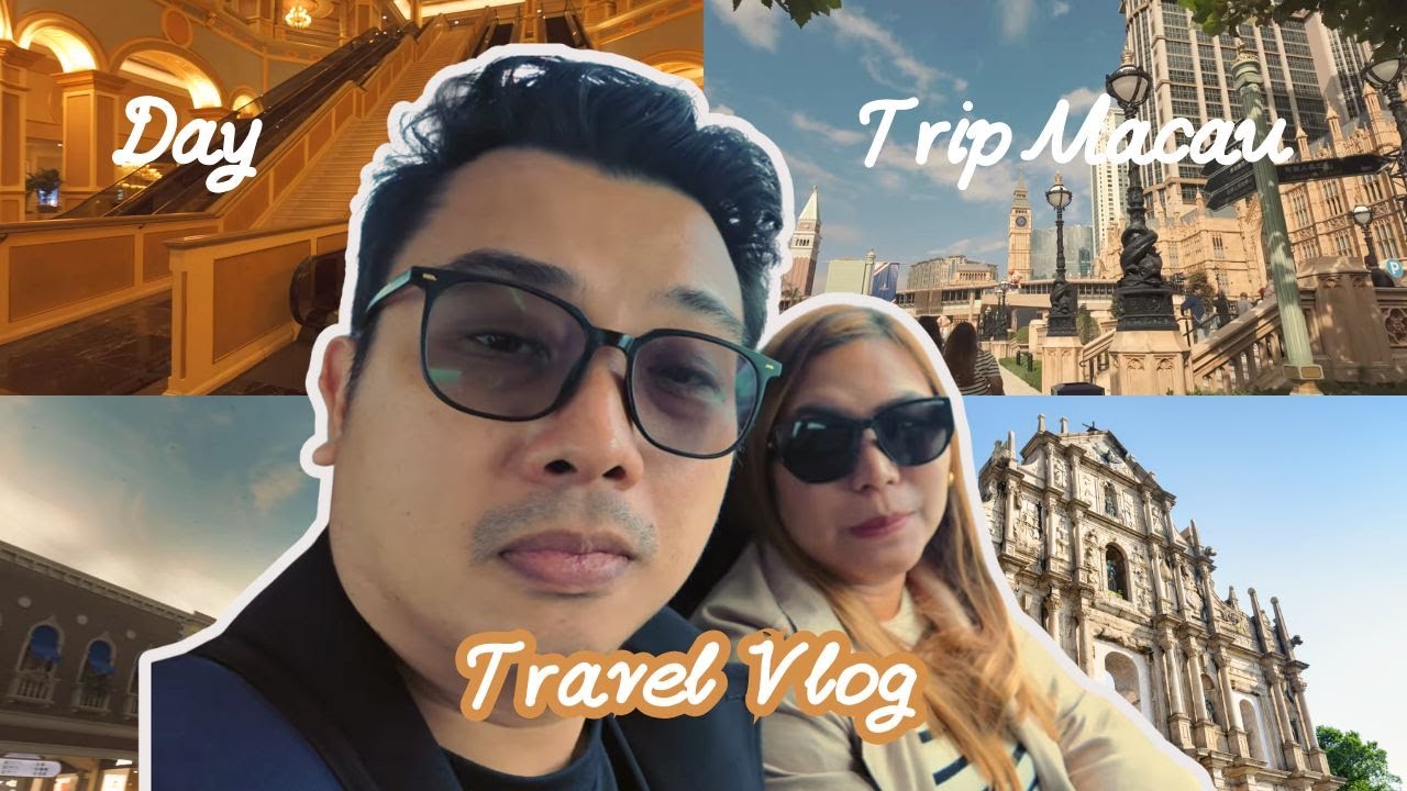 A short Walk through Macao's Integrated Resorts Complex (Ep3 HK Vlog) 4k Osmo pocket 3