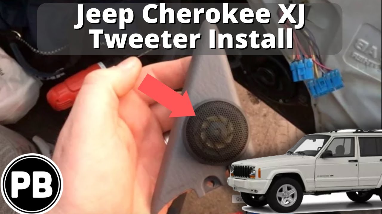 1997 - 2001 Jeep Cherokee XJ Tweeter Install