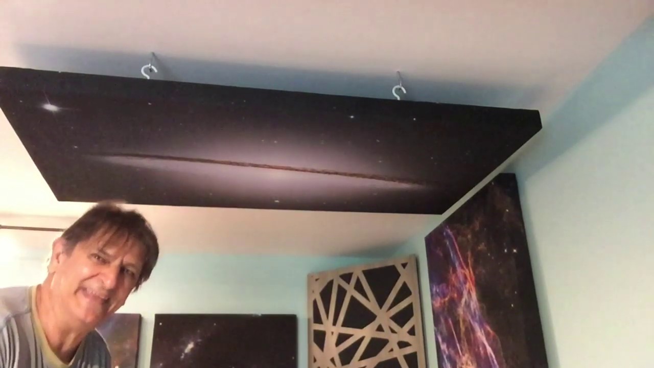 DIY Acoustic Panels Home Studio ~ Pt.13 Hanging Ceiling Panels