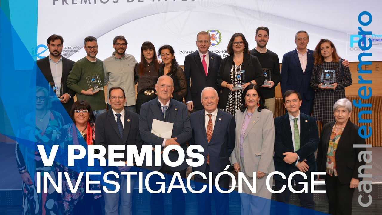 V Premios de Investigación Enfermera: el CGE consolida sus galardones