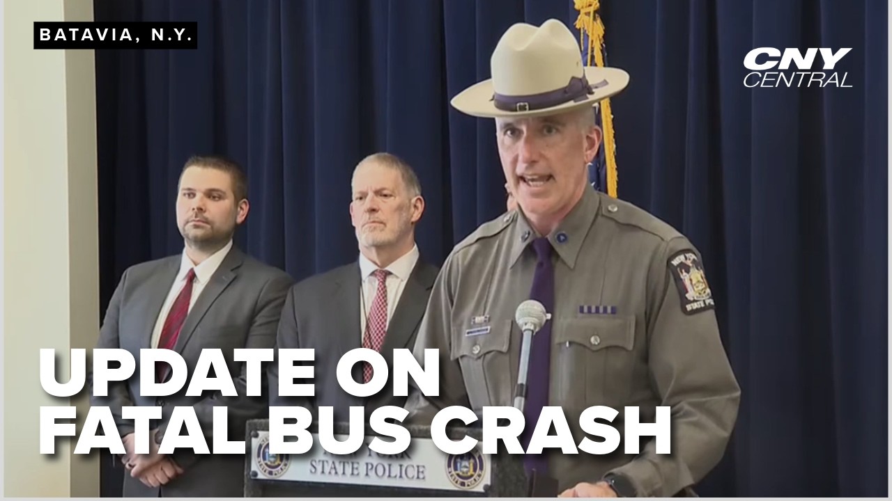 Officials give update on fatal August 2025 bus crash on I-90