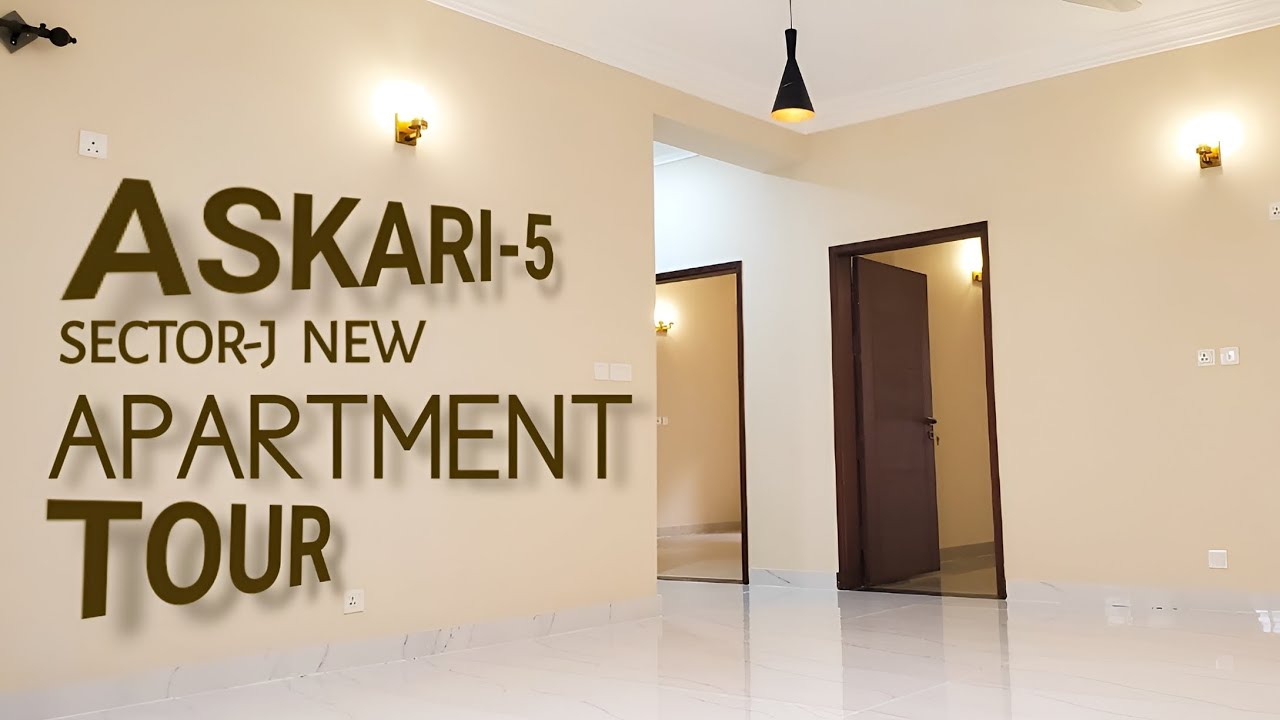 Askari-5 Sector-J New Apartment Tour 😍 | Malir Cantt Karachi