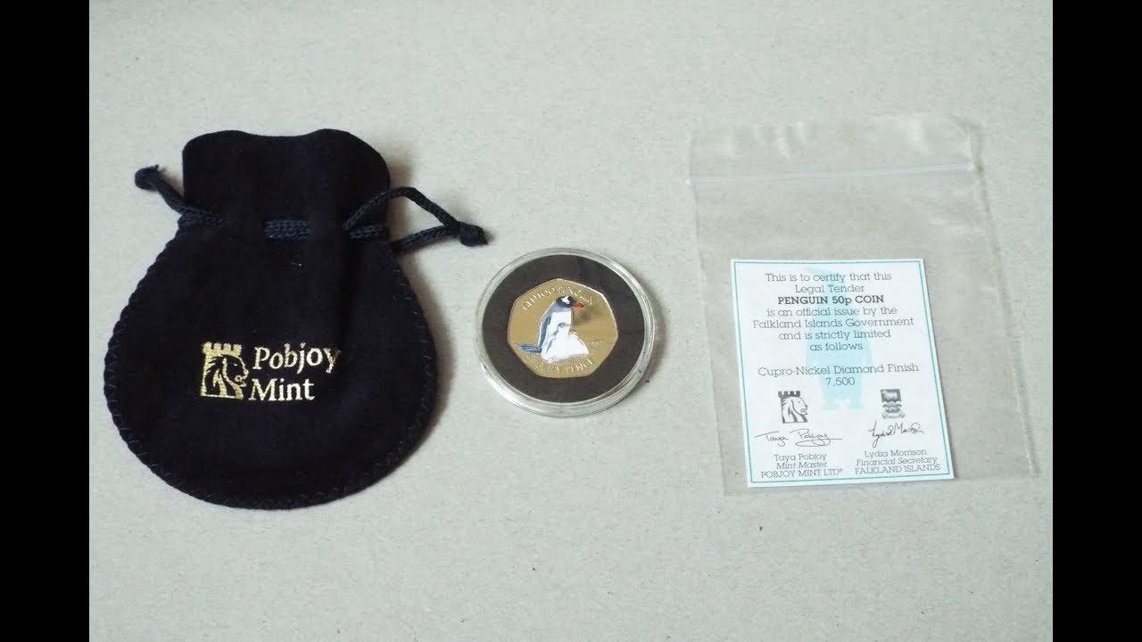 Gentoo Penguin 50p Coin!