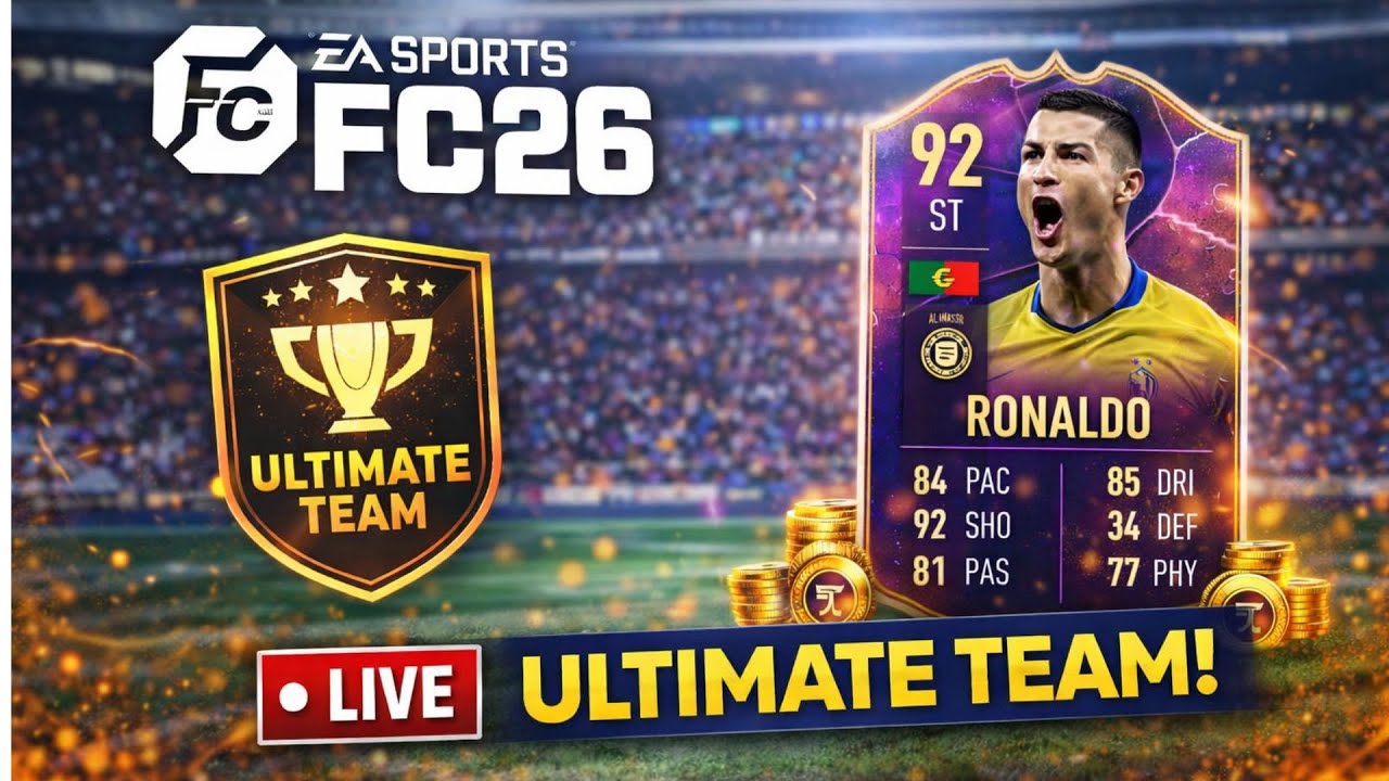 EAFC 26 ULTIMATE TEAM LIVE – PRVNÍ TEST STREAM 🔥