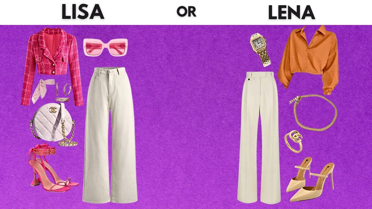 Would You Rather Choose Lisa OR Lena Clothes Edition? | Royal Aesthetic Quiz