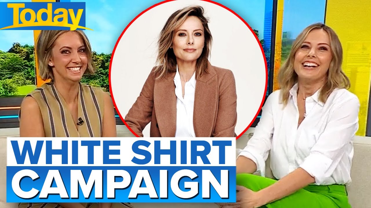 Ally wears a white shirt for a &lsquo;very special reason&rsquo; | Today Show Australia