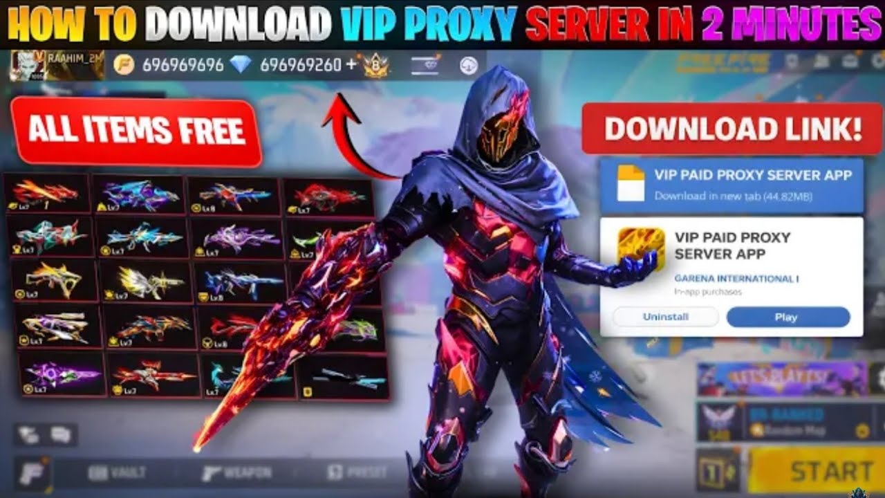 How to proxy server  in free fire  🔥😍👌😎 watch till end 