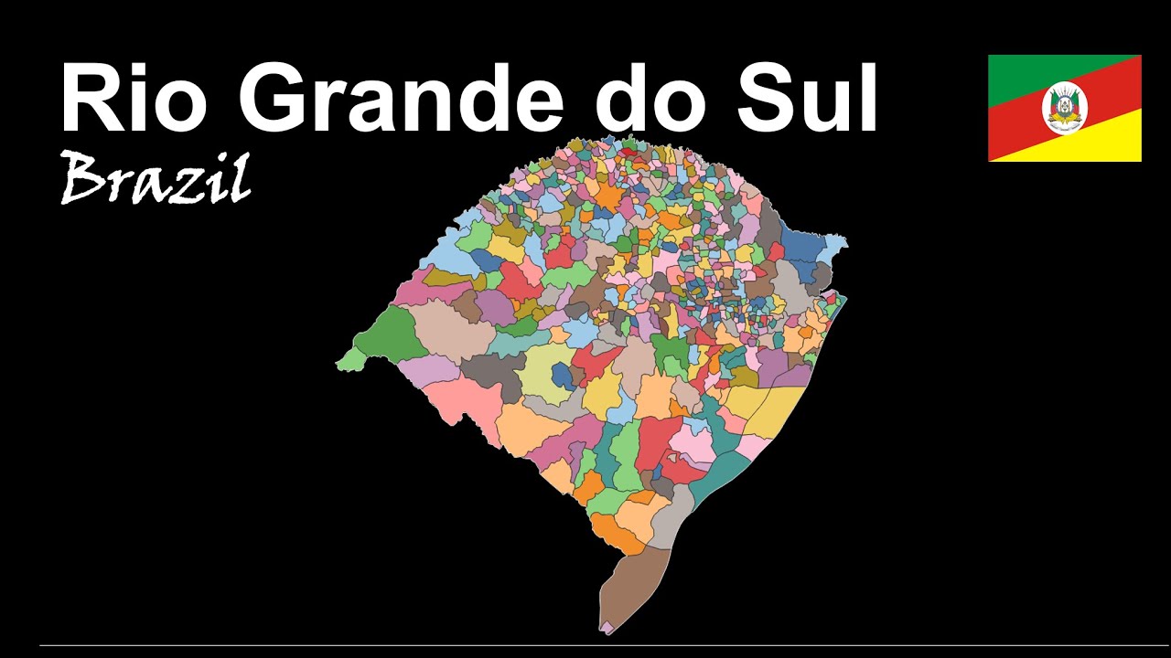 Rio Grande do Sul, Brazil: All the 497 Municipalities - Rio Grande do Sul: Todos os 497 Munic&iacute;pios