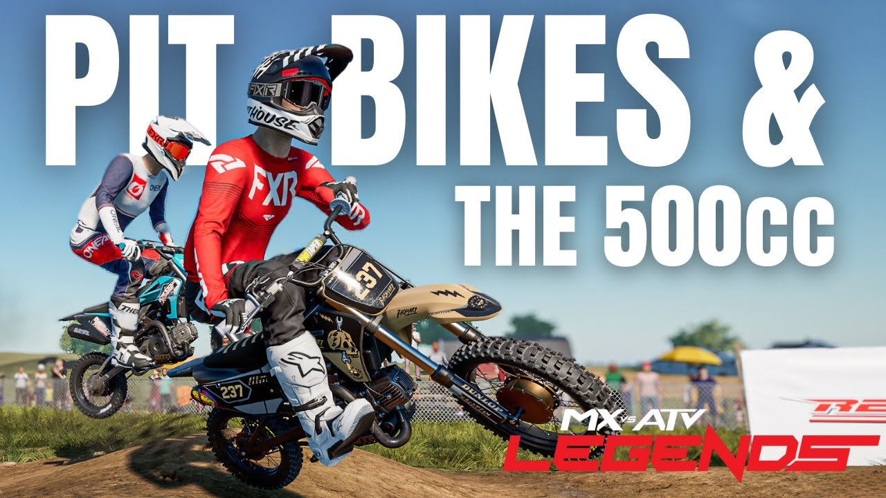 New Pit Bikes & 500cc Classes for MX vs ATV Legends - Element Bike Pack DLC 