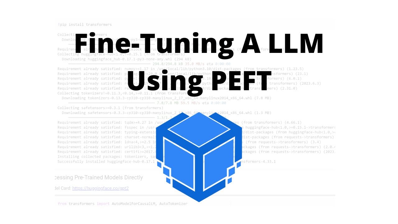 Fine-tuning A LLM Using PEFT | Generative AI with Hugging Face | TensorTeach