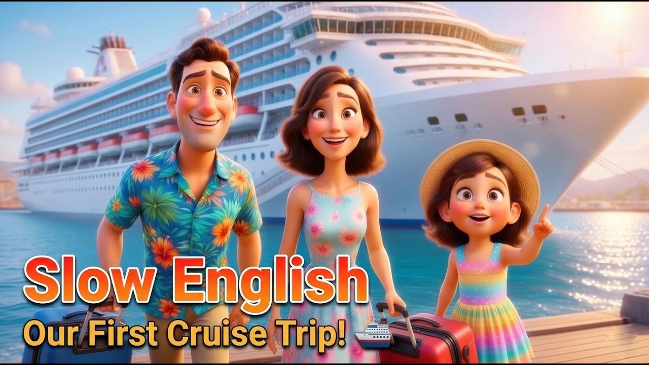 Our Family Cruise Adventure | Easy English Listening Story (A2 Level)