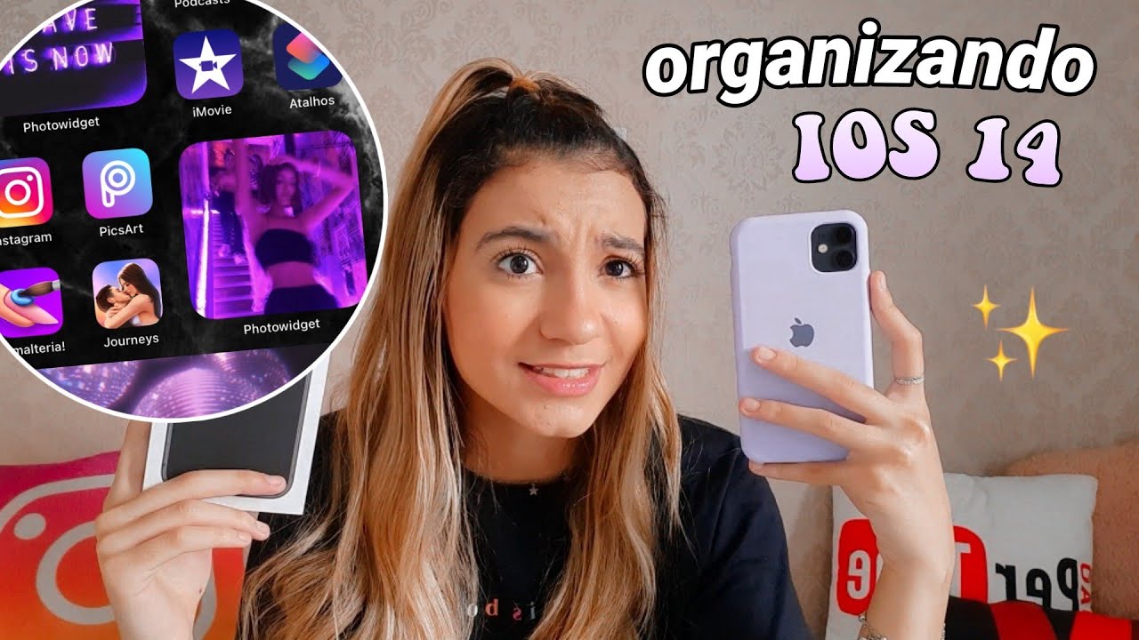 ORGANIZANDO MEU CELULAR DO ZERO (IOS 14) 🦋