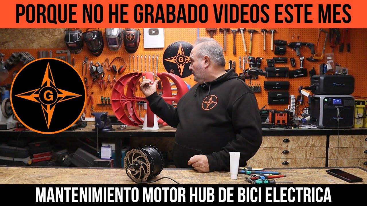 MANTENIMIENTO MOTOR  HUB BICI ELECTRICA / GINESSOT