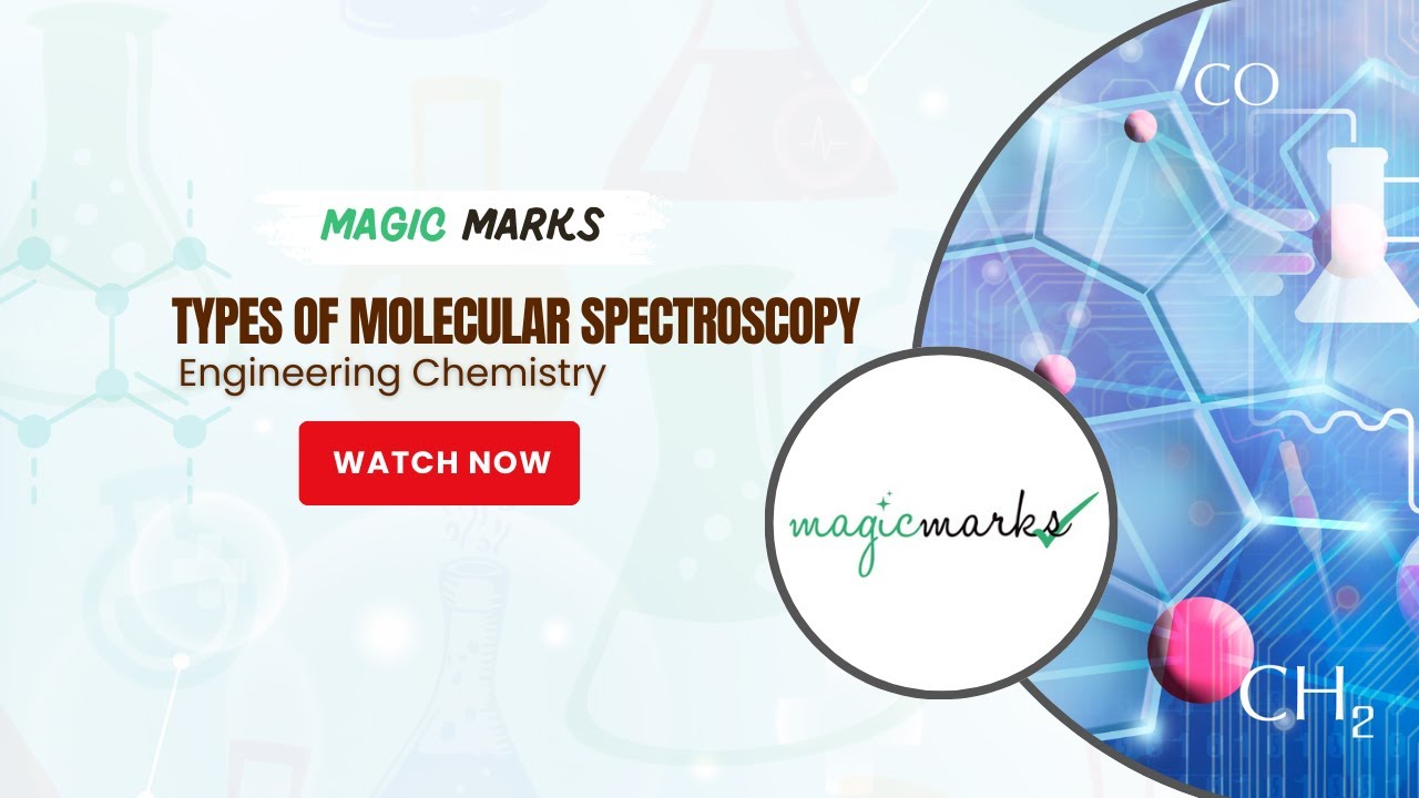 Types of Molecular Spectroscopy | Engineering Chemistry