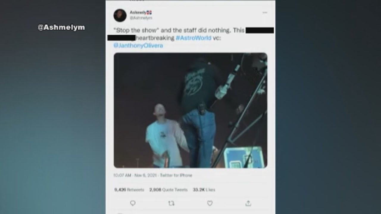 Viral video shows fans trying to stop festival amid chaos