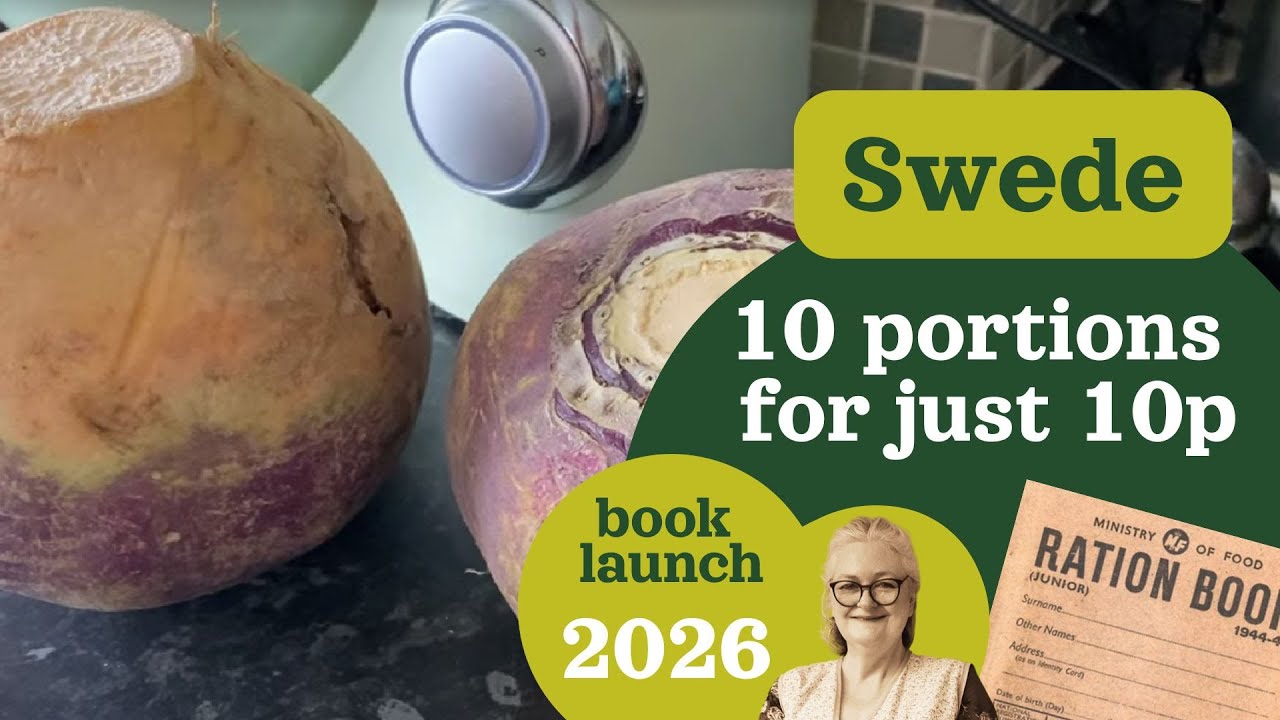 Eating swede like they did during WW2 - 10 portions for just 10p #WW2 #food