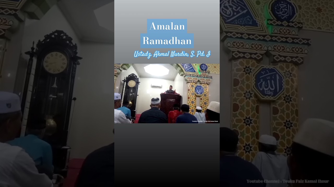 #amalanramadhan