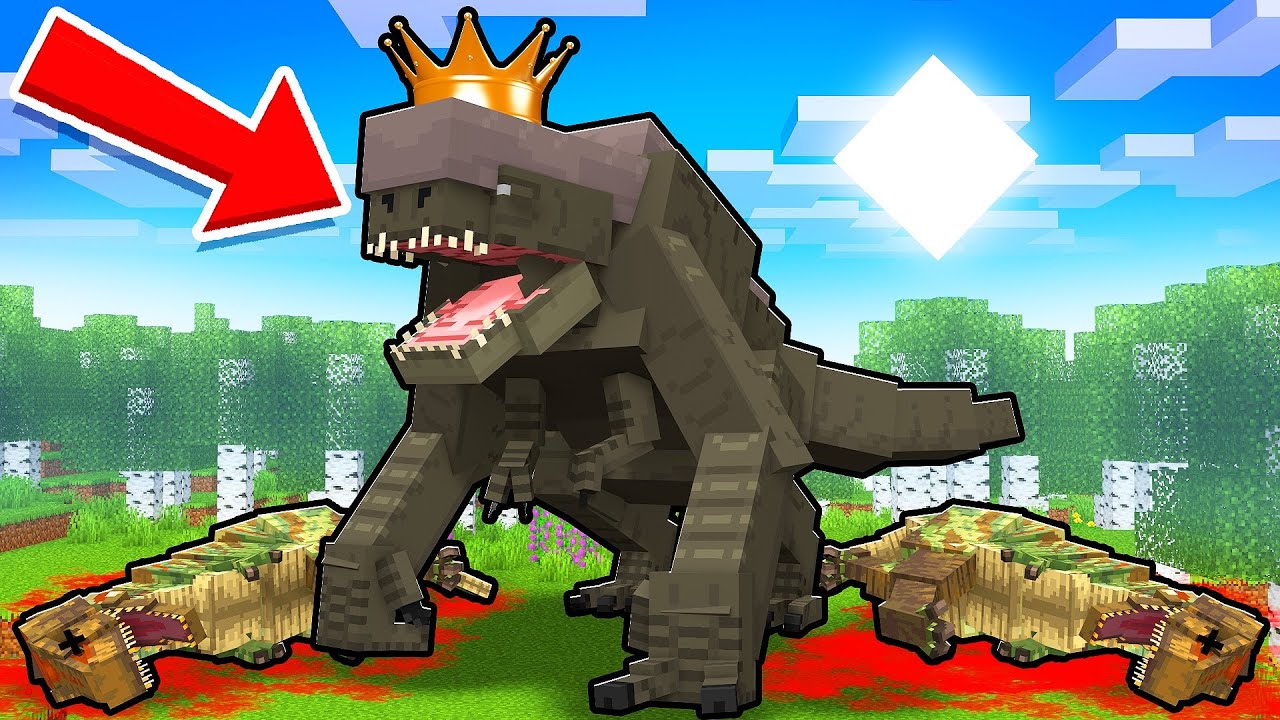 Virei o D-REX REI no Minecraft!! *Distortus-Rex* ‹ DONAT3LO ›