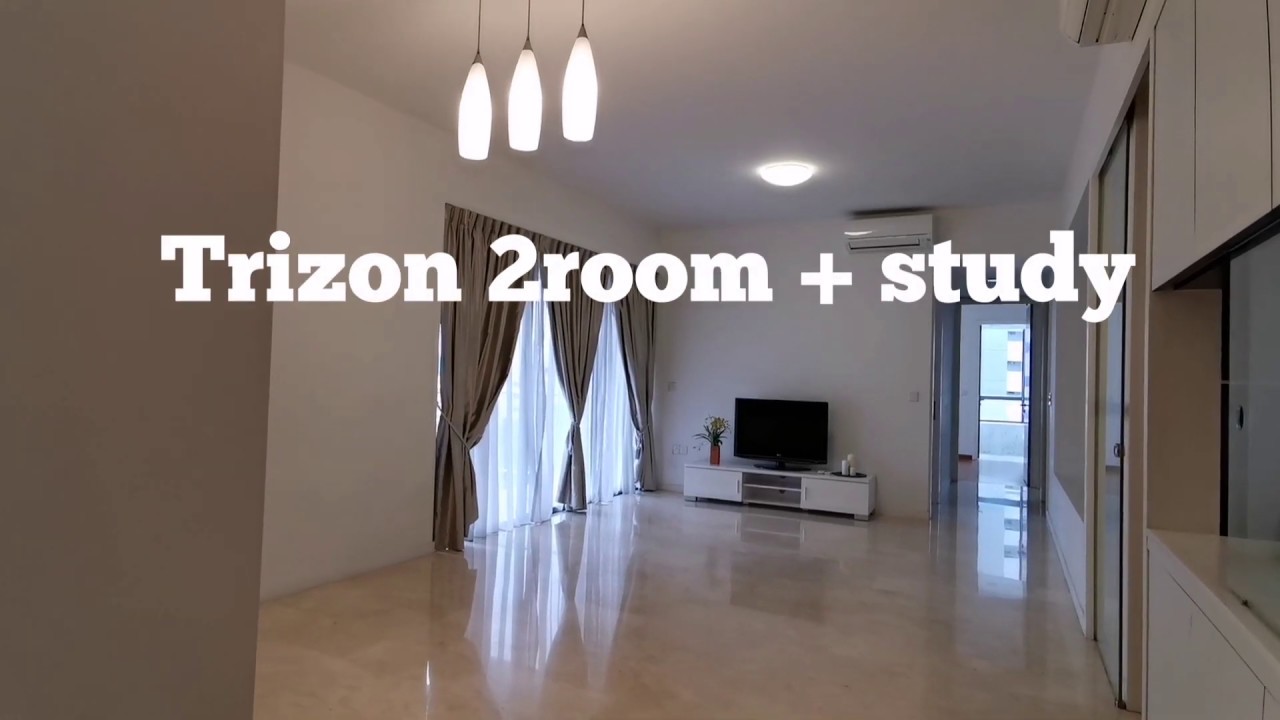 Trizon 2 bedder + study