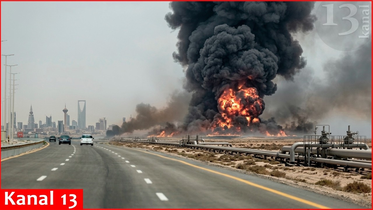 Иран нанес удар по ключевому восточно-западному нефтепроводу Саудовской Аравии &mdash; добыча нефти рез...