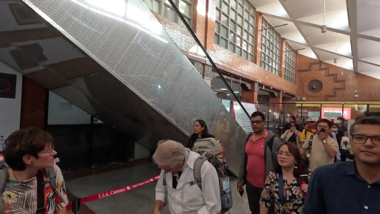 Arrival at the Kathmandu Tribhuvan International Airport, Nepal - Day 2.3