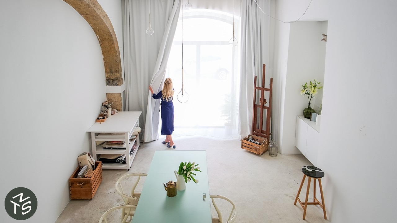 NEVER TOO SMALL: 3 in 1 Artist’s Home, Studio and Gallery, Lisbon 50sqm/538sqft