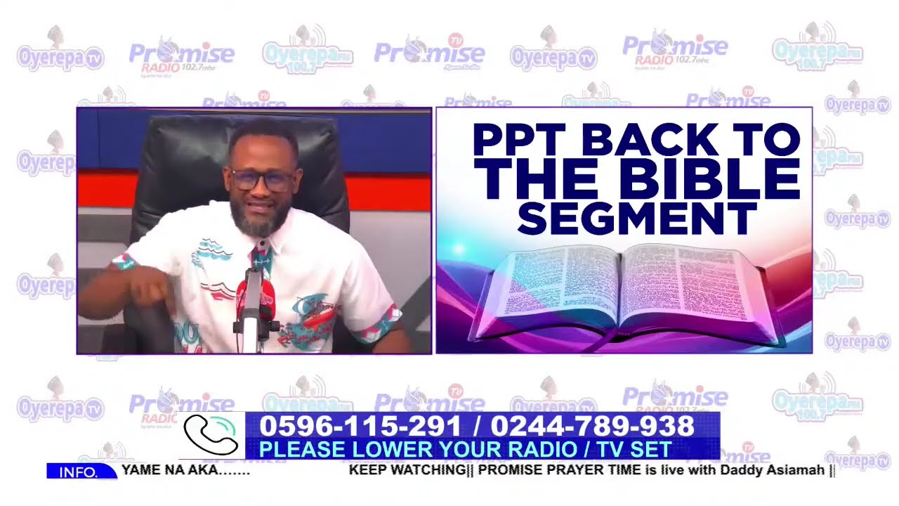 PPT - PROMISE PRAYER TIME is live with Daddy Asiamah || (HIGH FAVOUR - DAY 4) 26/02/2026