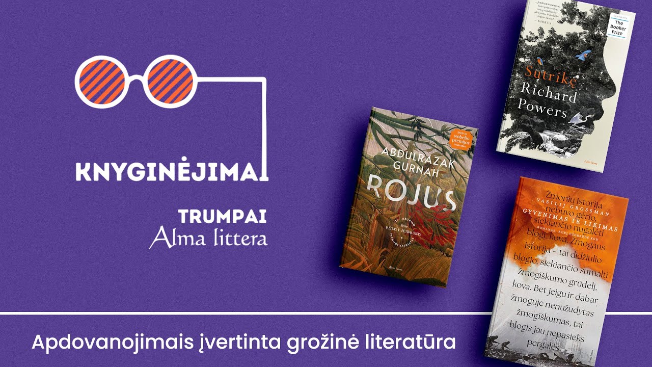 Knyginėjimai. Trumpai | Įvertinta grožinė literatūra | Alma littera