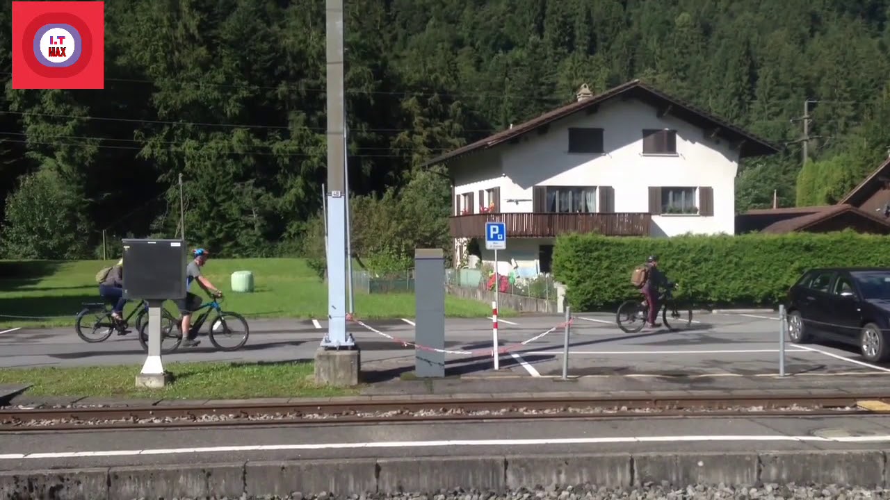 Beautiful place  Train Traveling in Switzerland with I. T Max