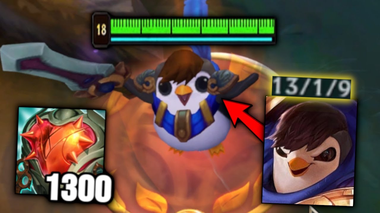 STRASZNY PINGWIN GAREN