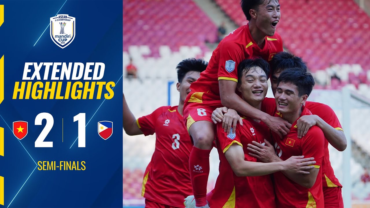 🇻🇳 ВЬЕТНАМ против ФИЛИППИН 🇵🇭 (полуфинал Кубка Мандири 2025: расширенные HL)