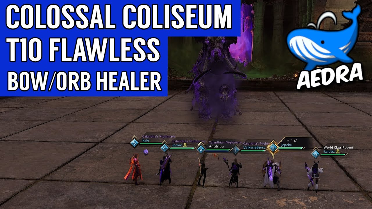 FLAWLESS T10 Colossal Coliseum (Scryer Healing POV)