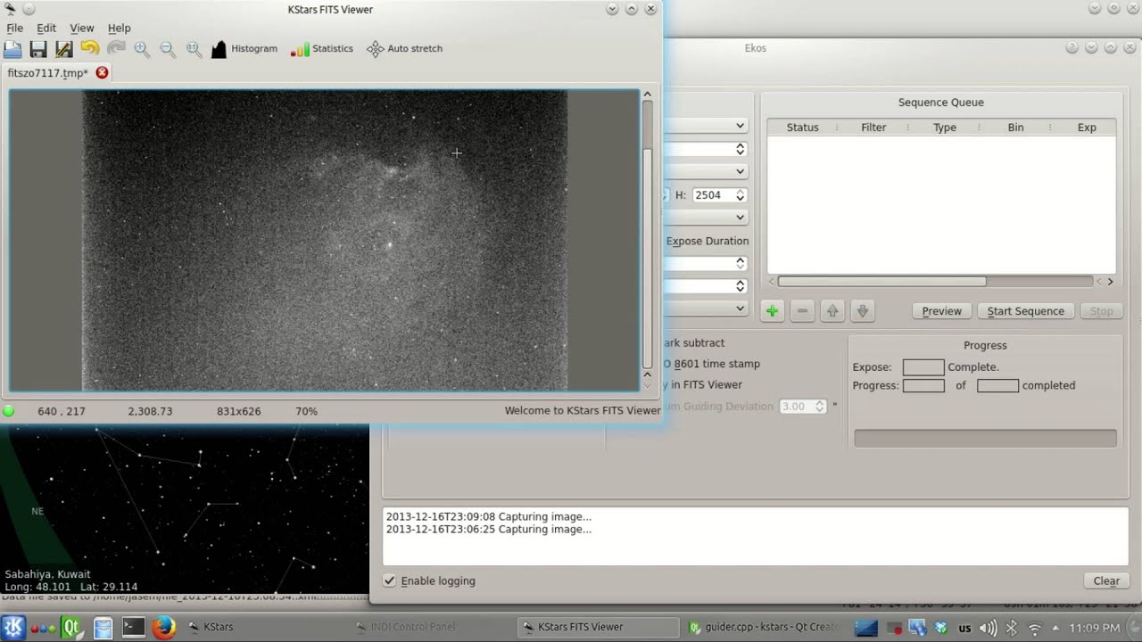 Astrophotography Tutorial for Ekos
