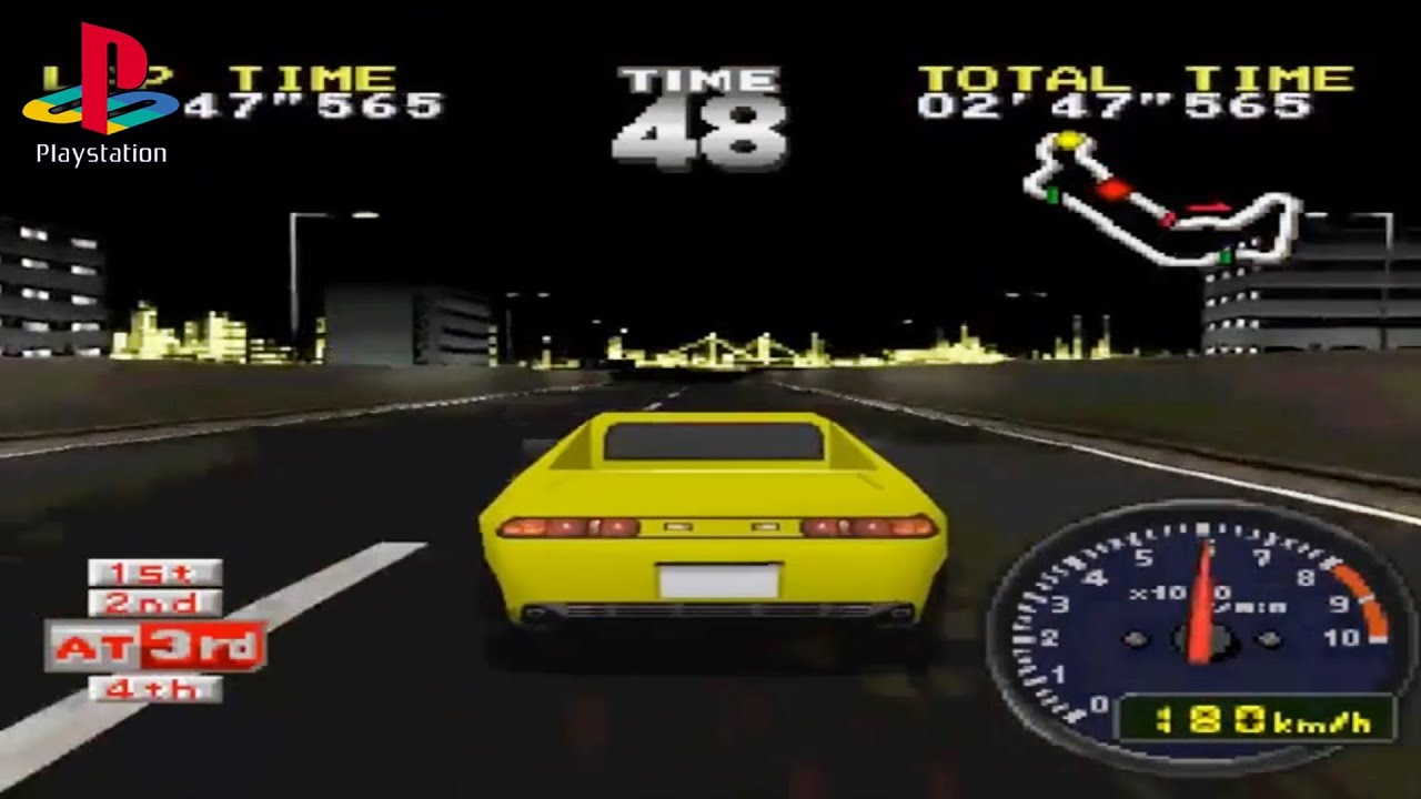 Tokyo Highway Battle (PS1 Gameplay)