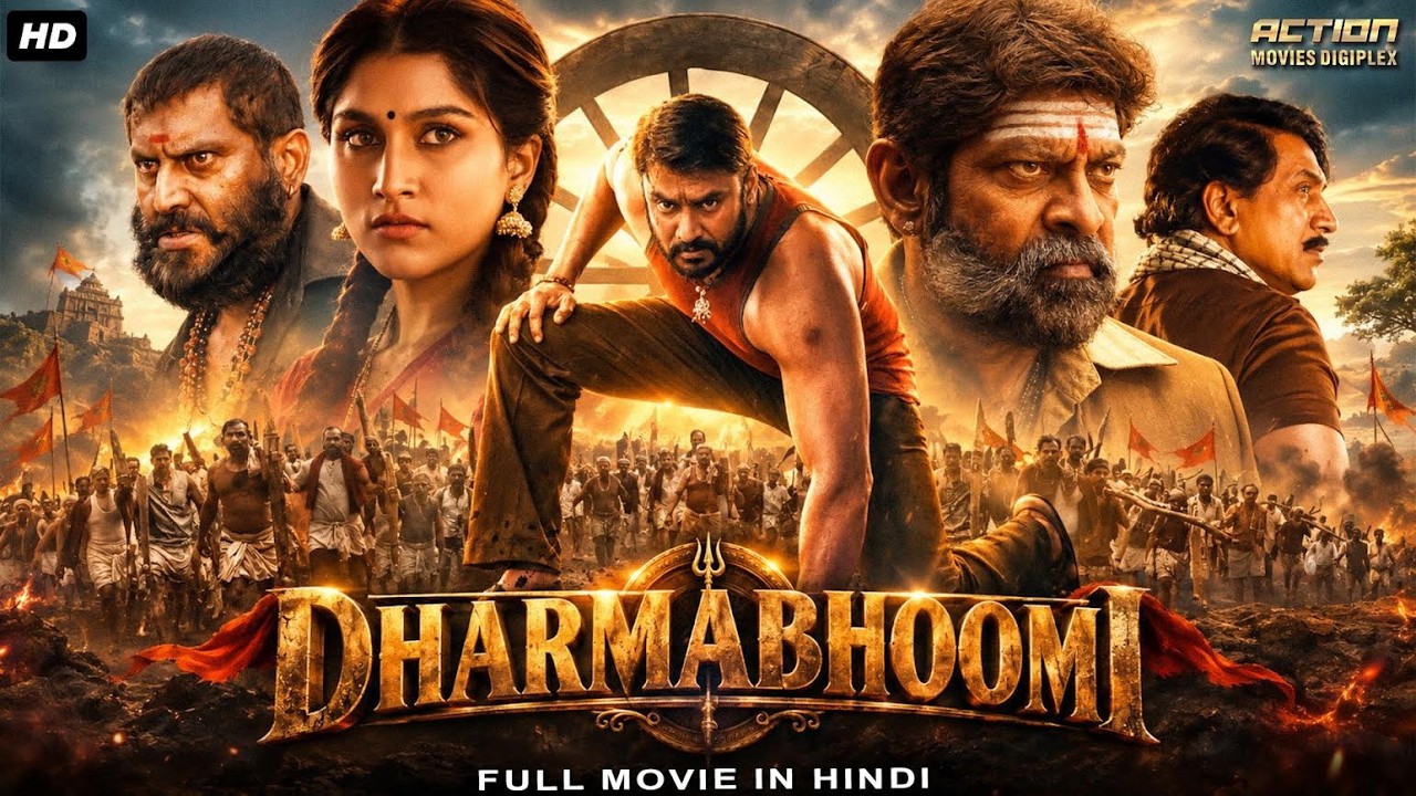 DHARMABHOOMI - Hindi Dubbed Full Movie | Darshan, Aradhana Ram, Jagapathi Babu | South Action Movie