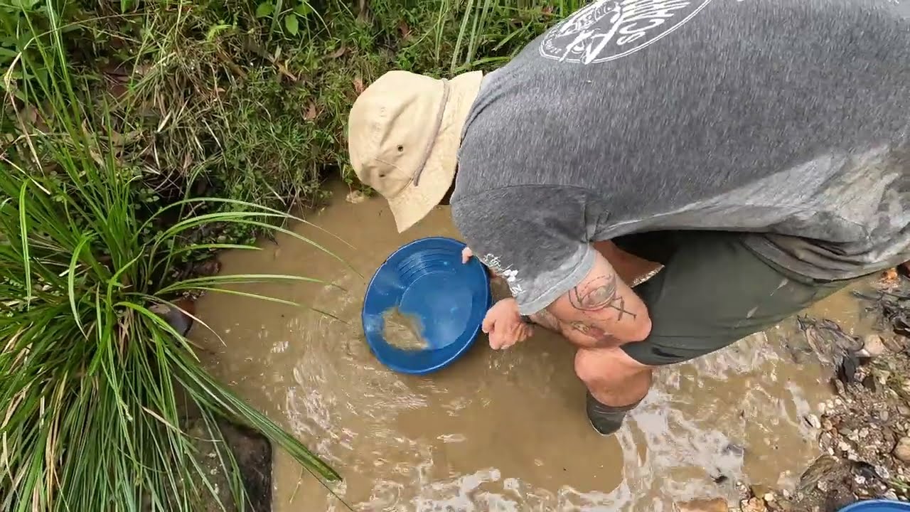 GOLD in Mogo Creek - Mogo NSW South Coast