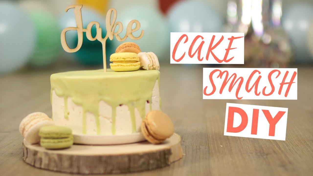 DIY CAKE SMASH: Zo maak je zo'n fotoshoot thuis + het resultaat!