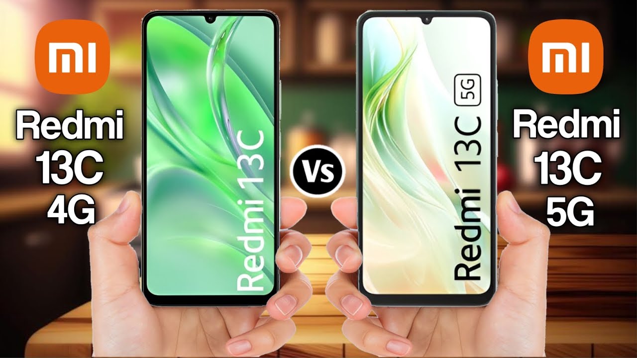 Redmi 13C 4G Vs Redmi 13C 5G