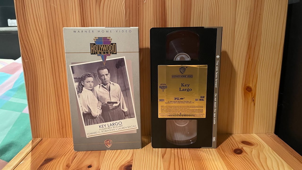 Opening to Key Largo (Canadian Copy) 1986 VHS