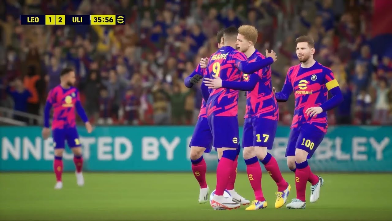 eFootball 2024 GAMEPLAY PS4 PRO🔥DRAMATIC ONLINE MATCH