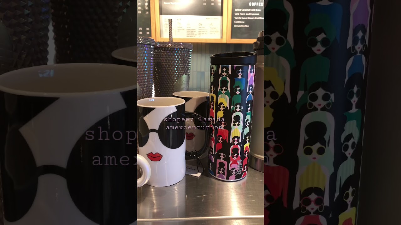 Starbucks Merch Shopping Day #shorts #amexcenturion #starbucks