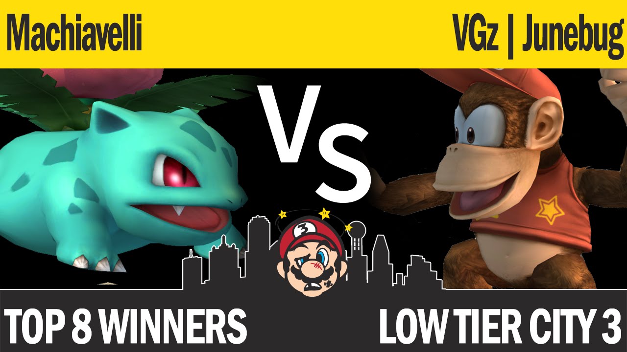 LTC3 PM - Machiavelli (Ivysaur) vs VGz | Junebug (Diddy) - Top 8 Winners
