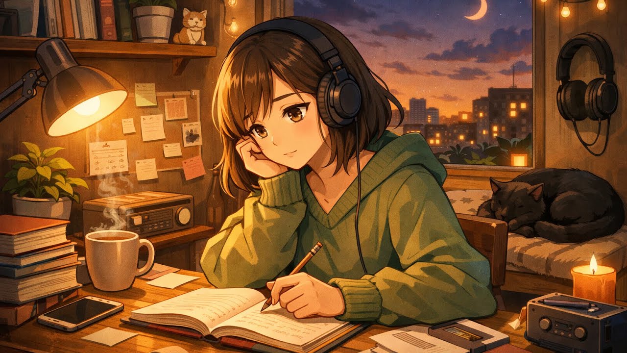 1 Hour Lofi Music for Study & Focus 🎧 | No Copyright Relaxing Lofi