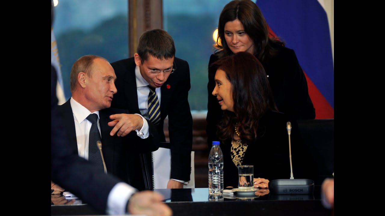 12 de JUL.Reunión ampliada y firma de acuerdos bilaterales entre Cristina Fernández y Vladimir Putin
