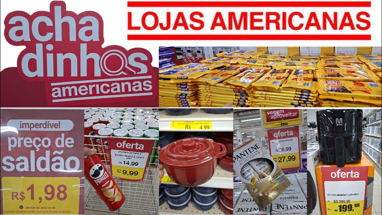 ACHADINHOS LOJAS AMARICANAS  - SALDÃO DE SHAMPOO, PANELAS, ELETRO E UTILIDADES DO LAR