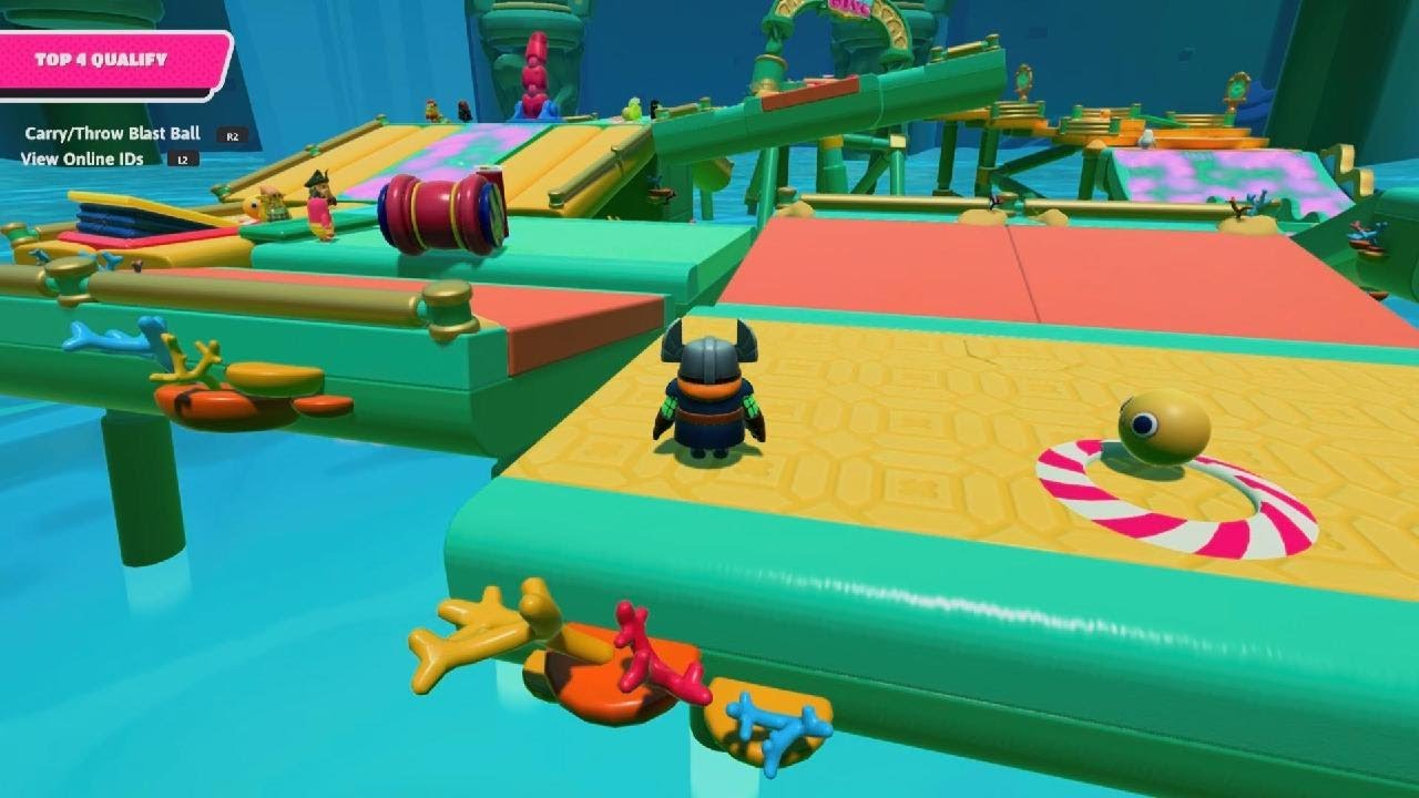 Playing fall guys