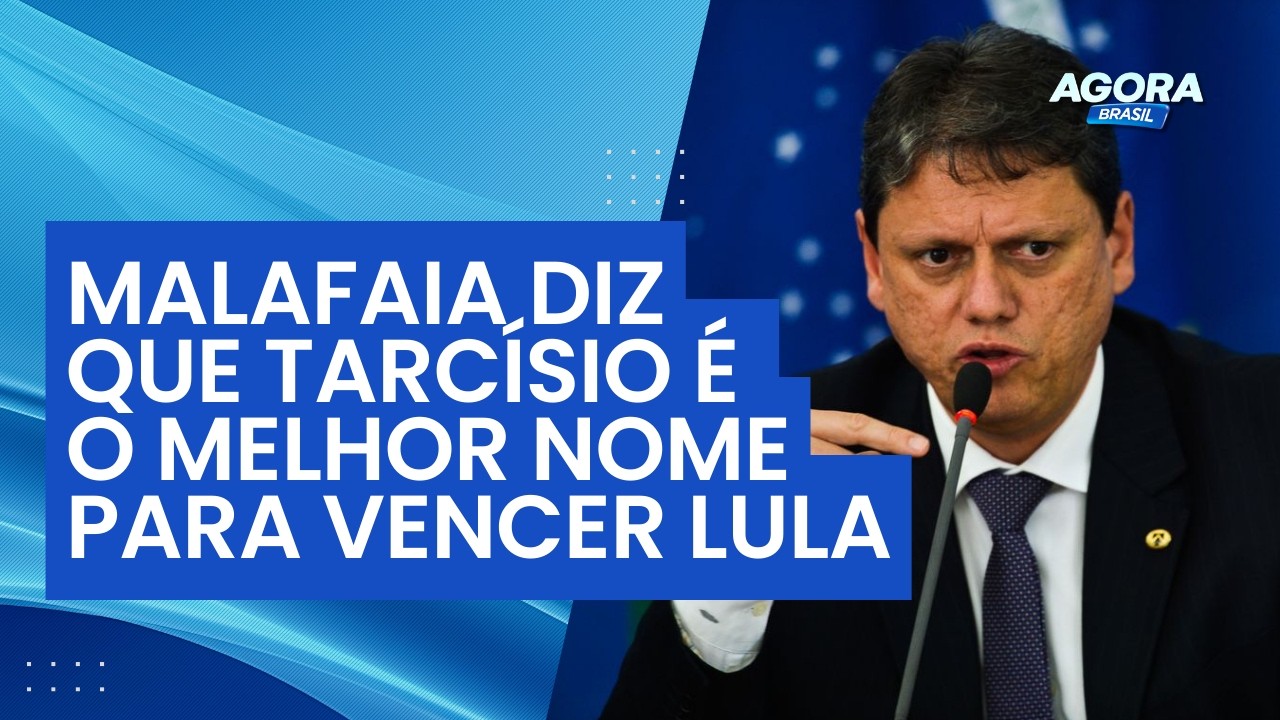 Malafaia diz que o melhor candidato para vencer Lula é Tarcísio | Agora Brasil